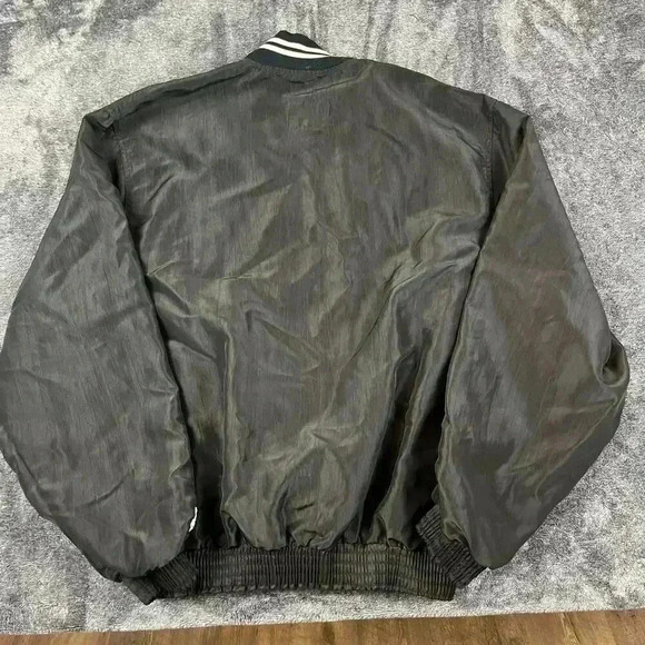 Vtg Starter Panthers Windbreaker Jacket 1/4 Zip Embroidered Made In USA Mens XXL - Picture 8 of 10